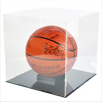 Прозрачная витрина, домашний баскетбольный футбольный защитный чехол-куб