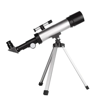 Профессиональный астрономический телескоп высокой четкости со штативом - лучший подарок для детей, чтобы они могли увидеть Луну и звезды
