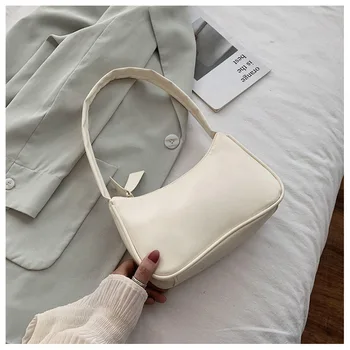 Ретро-сумки-тоут для женщин 2020, модная винтажная сумочка, женские маленькие подмышечные сумки, повседневная ретро-мини-сумка через плечо