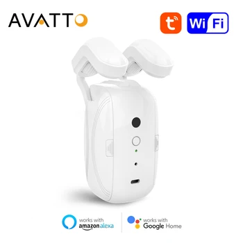 Робот-водитель автоматической шторы AVATTO Tuya WiFi Smart Home, управление приложением Smart Life, работа для Alexa Google Home.