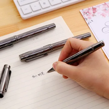 Роскошная шариковая ручка высокого качества для студентов-бизнесменов, Офисная ручка-роллер со средним кончиком, шариковая ручка для школьных принадлежностей