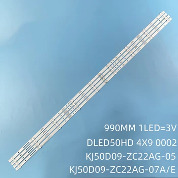 Светодиодная лента подсветки 9 ламп для 303KJ5010040A 303KJ500038 KJ50D09-ZC22AG-017A 05 9S1P KJ500M09 HPC950 AWOX U5100 U5000STR/4K