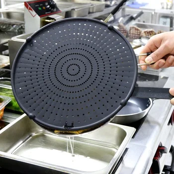 Силиконовая защита от брызг, Антипригарная крышка для сковороды с масляной смазкой, Маслостойкая крышка для защиты от брызг, коврик для жарки