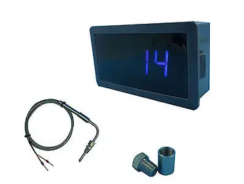 Синий светодиодный индикатор с датчиками температуры EGT и комплектом сварных швов в градусах Фаренгейта
