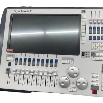 Система Встроенного программного обеспечения для редактирования библиотеки, 15,4-дюймовый экран DMX512, осветительная консоль поколения 2, контроллер Tiger Touch DMX
