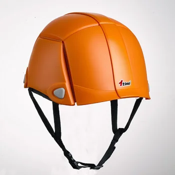 Складной шлем; Новый складной шлем за 1 секунду; Землетрясение; коллапс; Спасение на открытом воздухе; Удобный для переноски шлем; Белый Оранжевый шлем