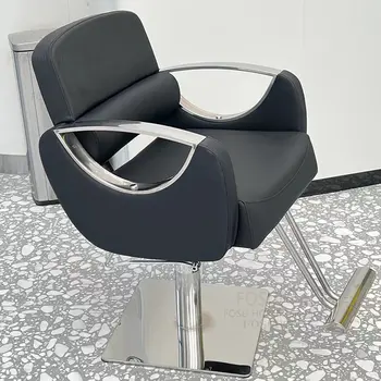 Современные минималистичные Модные парикмахерские кресла, Простая салонная мебель, Парикмахерское кресло, профессиональное парикмахерское кресло, подъемное парикмахерское кресло