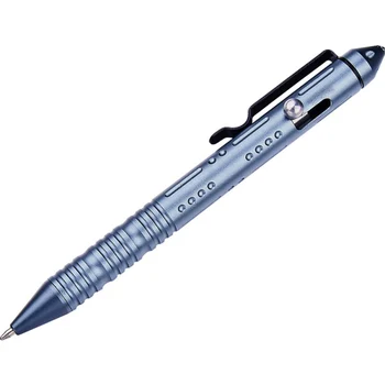 Тактическая ручка, портативная ручка для выживания на открытом воздухе, Шариковые ручки из алюминиевого сплава со стальной головкой, Охотничий аксессуар Campinig