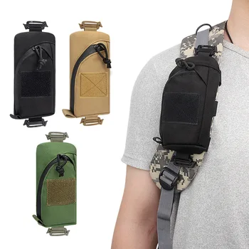 Тактический чехол Molle, военная поясная сумка, мужские охотничьи инструменты EDC, аксессуары для кемпинга на открытом воздухе, плечевой ремень, компактная упаковка, чехол для телефона