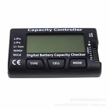 Тестер регулятора емкости аккумулятора CellMeter-7 LiFe -Fe -Ion NiMH Nicd Digital Checker