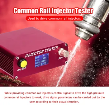 Тестер форсунок Common Rail высокого давления CRI100 с длительностью импульса 0-6000 мкс и частотой впрыска 1-30 Гц