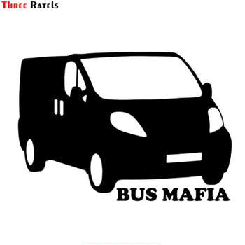 Три Ratels TZ-943 # 14*20 см 1-3 штуки виниловых автомобильных наклеек Bus Mafia для Renault Trafic Auto Автомобильные наклейки