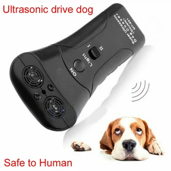 Ультразвуковой отпугиватель собак, устройство для тренировки лая домашних животных, уличные светодиодные репелленты для дрессировки собак со вспышкой