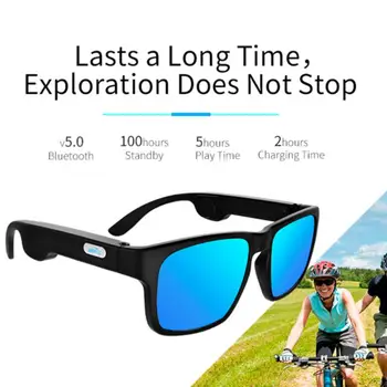 Умные велосипедные очки Bluetooth-гарнитура Поляризованные Очки G3 Очки костной проводимости Спортивные Солнцезащитные очки TWS Очки для наушников