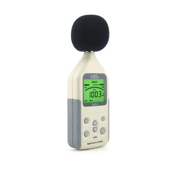 Цифровой тестер уровня звука AR814, измеритель уровня шума в децибелах, интеллектуальный датчик, диапазон измерения 30 ~ 130 дБ, измеритель уровня шума