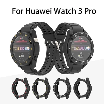 Чехол SIKAI для Huawei Watch 3 Pro Защитная крышка корпуса из ТПУ, ремешок, браслет, зарядное устройство для Huawei Watch3 Pro, аксессуары