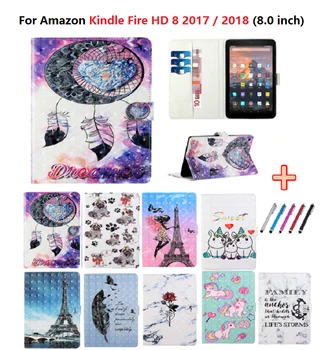 Чехол для планшета Amazon Kindle Fire HD 8 2017 2016 8 
