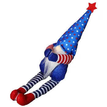 Шляпа ко Дню независимости США Длинные ноги Доблестный Пигон Кукла без мужчины Подарок на замену Подарок
