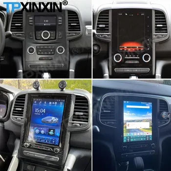 Экран Qualcomm Tesla Для Renault Koleos 2016 2017 2018 2019 Android 11 Видеоплеер GPS Navi Головное Устройство Авто Аудио Радио Стерео